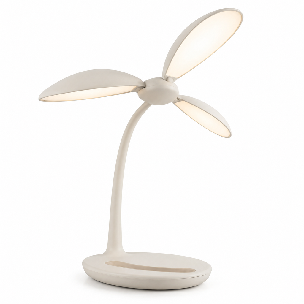 LumaLeaf Tri-Petal Task Lamp