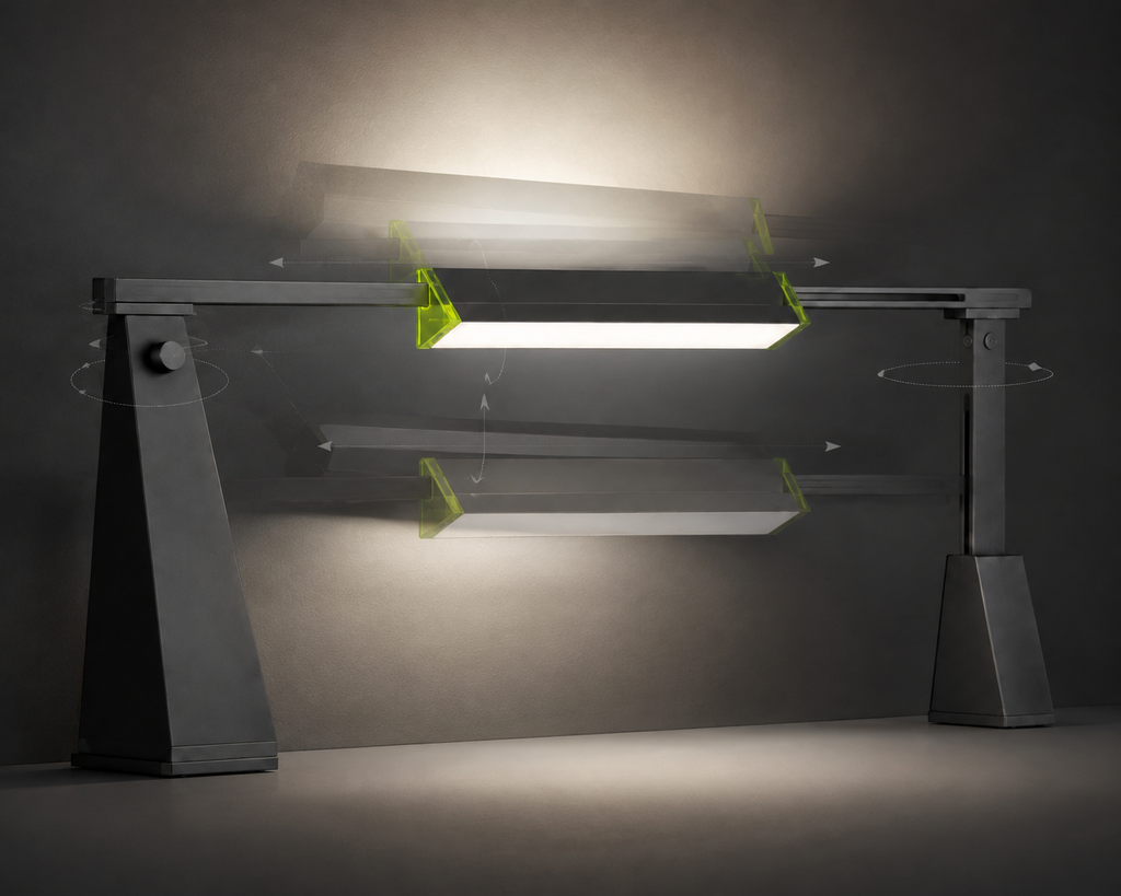 PrismRail Wide Task Lamp