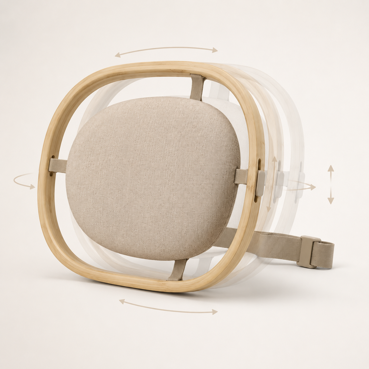 KansoRise Floating Lumbar Pad