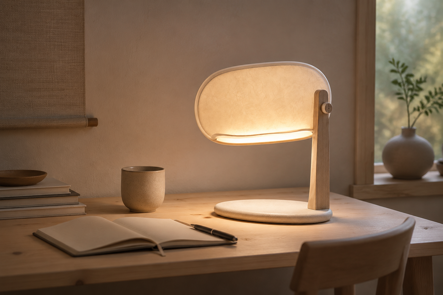 ShojiHalo Ambient Task Lamp