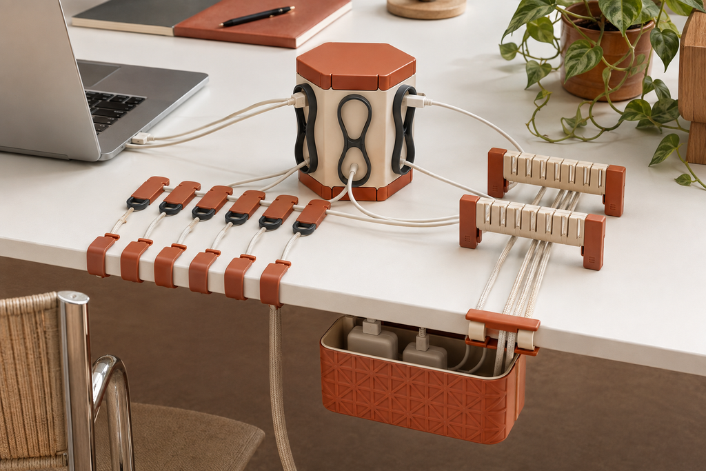 ModuLoop Desk Cable Hub Kit