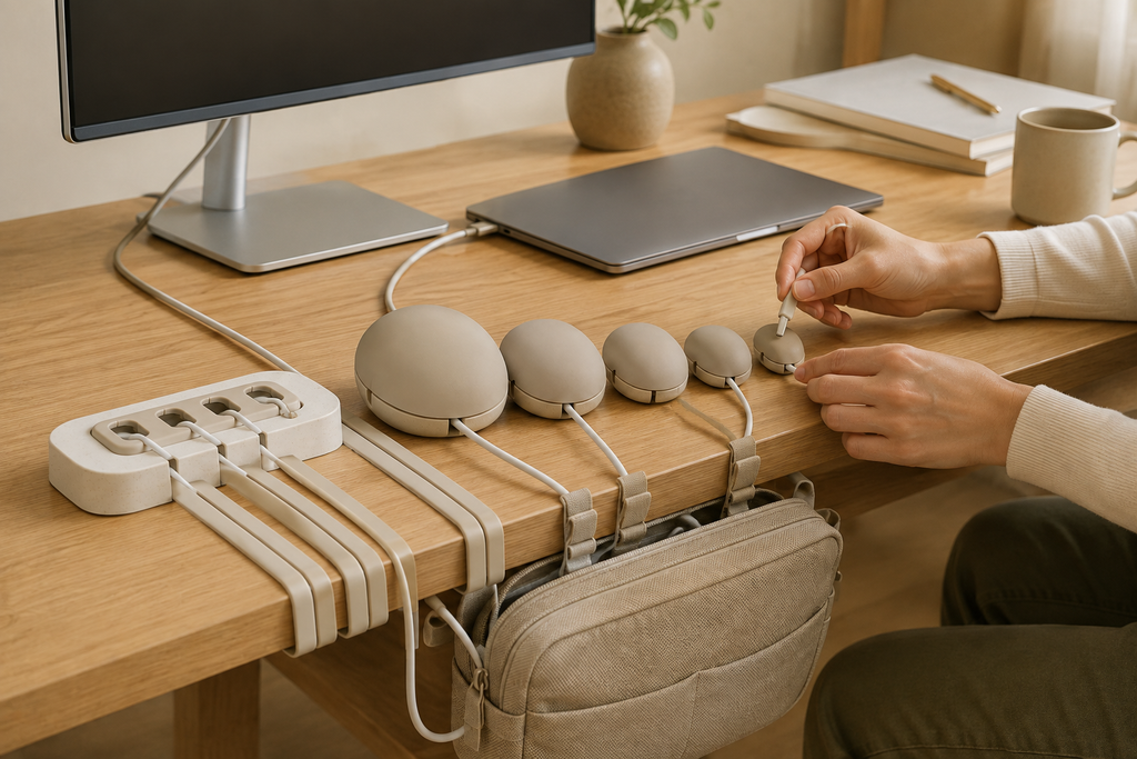 PebbleRoute Desktop Cable System